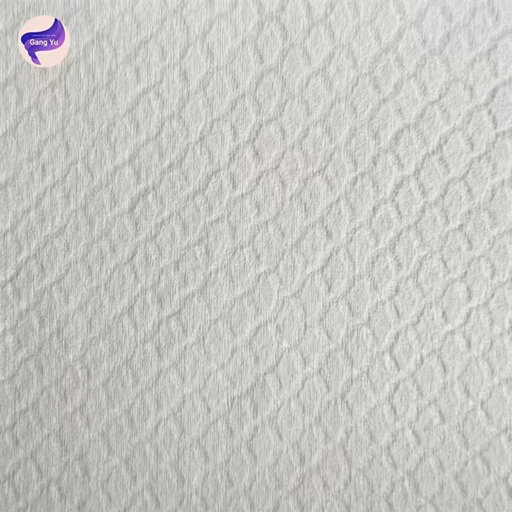 Diamond Embossed Woodpulp Spunlace